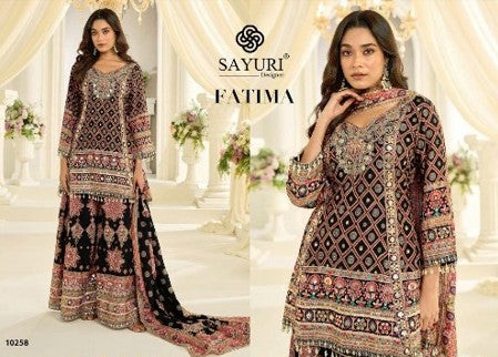 Premium Natural Crep Silk Designer Palazzo Set